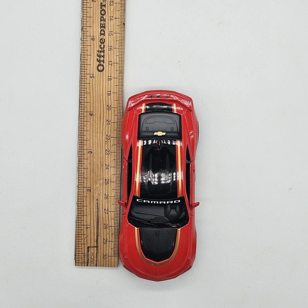 Kinsmart 2017 Chevrolet Camaro ZL1 Diecast Toy Car Red 1:38 Scale Pull Back